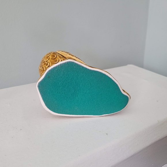 Vintage Amber Glazed Rooster Figurine - Picture 6 of 6